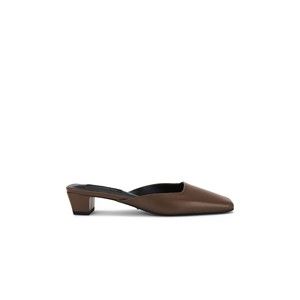 Tony Bianco Brown Mules NWT